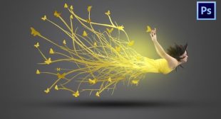 photo effects | Photoshop Splatter | dispersion photo manipulation Tutorial | splatter tutorial