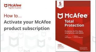 McAfee.com/Activate – Enter Email and Verify Product key