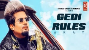 GEDI RULES – A KAY